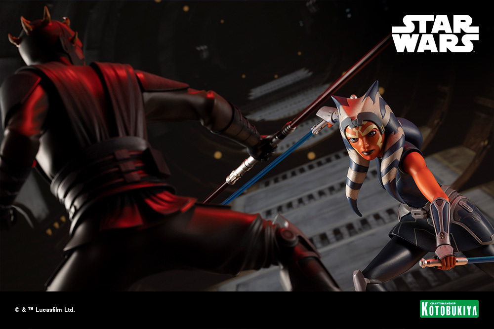 お知らせ】 ARTFX ダース・モール クローン・ウォーズ版の初回生産分に