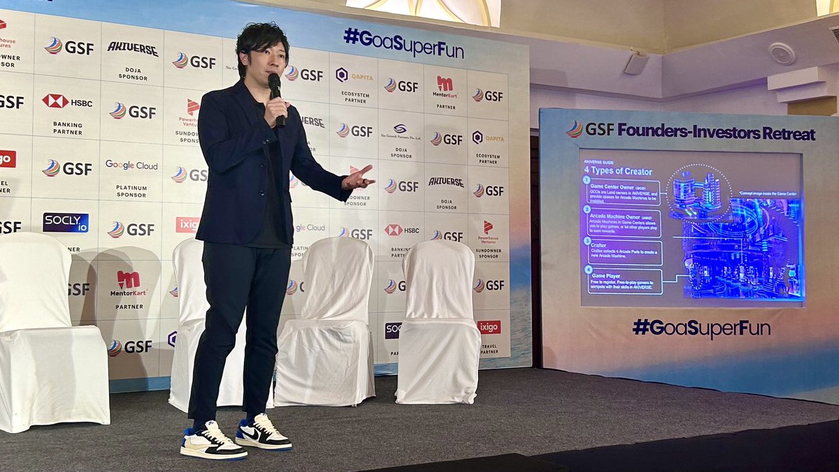 Akiverse_io's tweet photo. It’s never too late to enter the metaverse… 

In fact it’s not even started… 
@IkumaUeno

#GoaSuperFun https://t.co/AbiRjuOWem