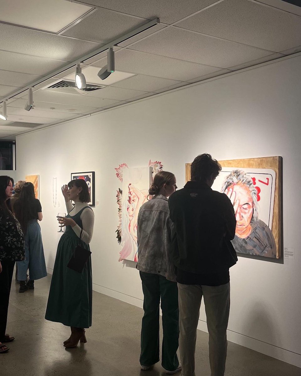 QCAGalleries's tweet photo. Thank you to everyone who attended the opening event of Unseen at #QCAThursdays last night. Featuring thirty Masters students from @qcagriffith, this exhibition includes a diverse range of artistic practises: storybooks, photography, sculpture, surrealism, drawing and landscape. https://t.co/7GvxUyyFXU
