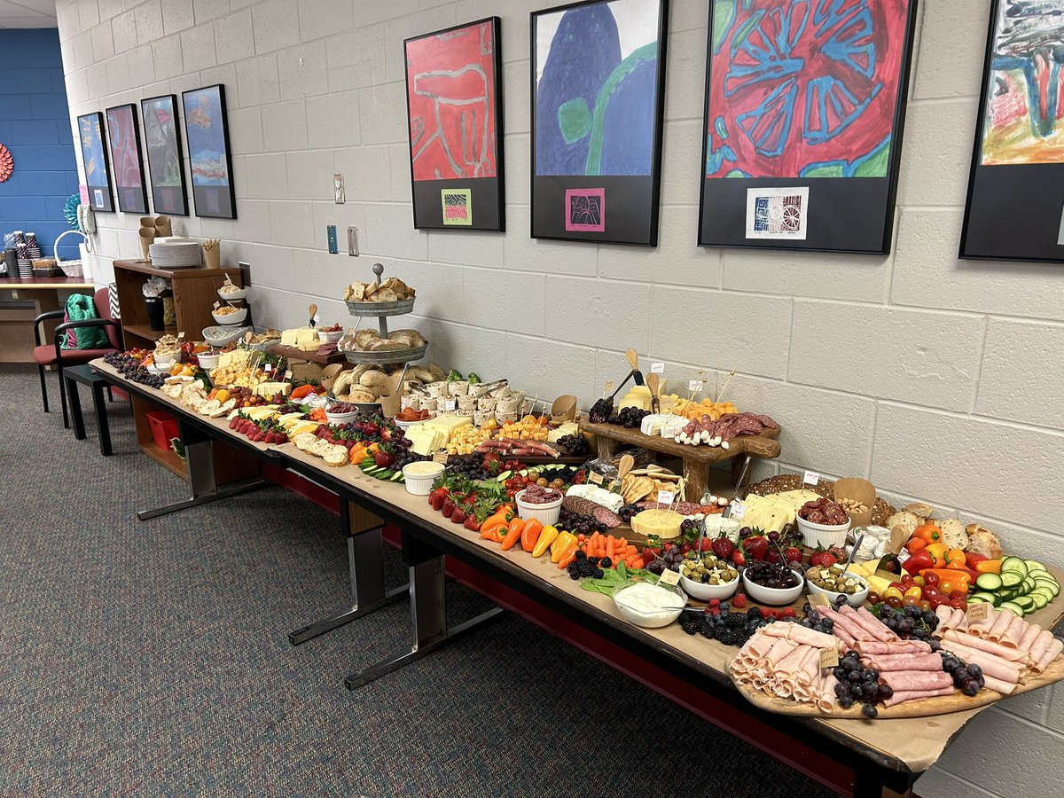 We have been spoiled all week by our amazing PTO! Thank you for making us feel so appreciated. We are grateful for you!!! <a href="/KWCPTO/">KWC PTO</a> <a href="/KWCcrocs/">Kenneth W Culbert ES</a>
