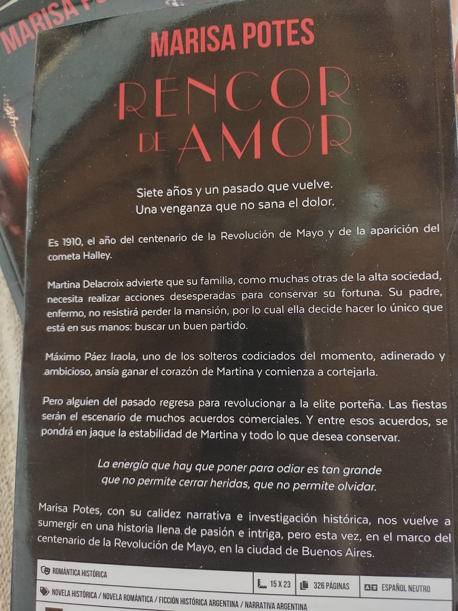 Aquí les dejo la contratapa de mi última novela, para que puedan ver un poquito de qué se trata.