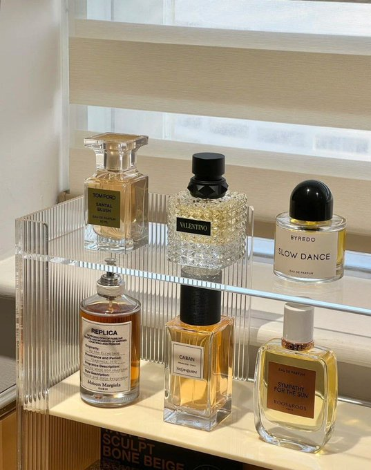 Perfume, my romanticism, my heroism.