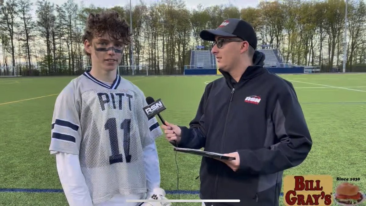 ROCSportsNet's tweet photo. Congrats to Nolan Deehan of @PlaxBoys tonight’s @BillGrays Player of the Game! Nolan made two key saves in the team’s 8-7 win over @Ranger_Sports. Watch the interview with @MartyCzekala 👉🏼 https://t.co/APDLq5Yyl9 @PCSDAthletics @PCSDSchools @SecVBoysLax https://t.co/yYNGCSzJJr
