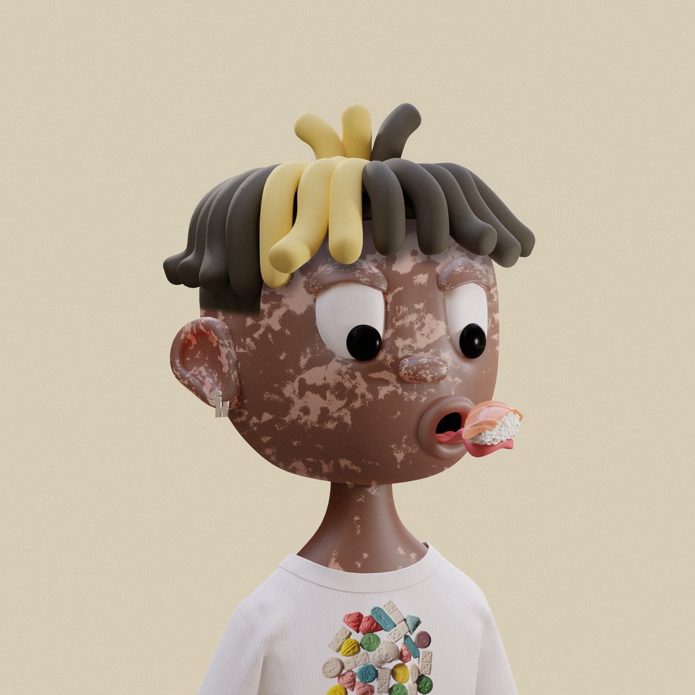 Soho Kids #3465 sold on jpg.store for a collection offer of ₳11 ($4.28)