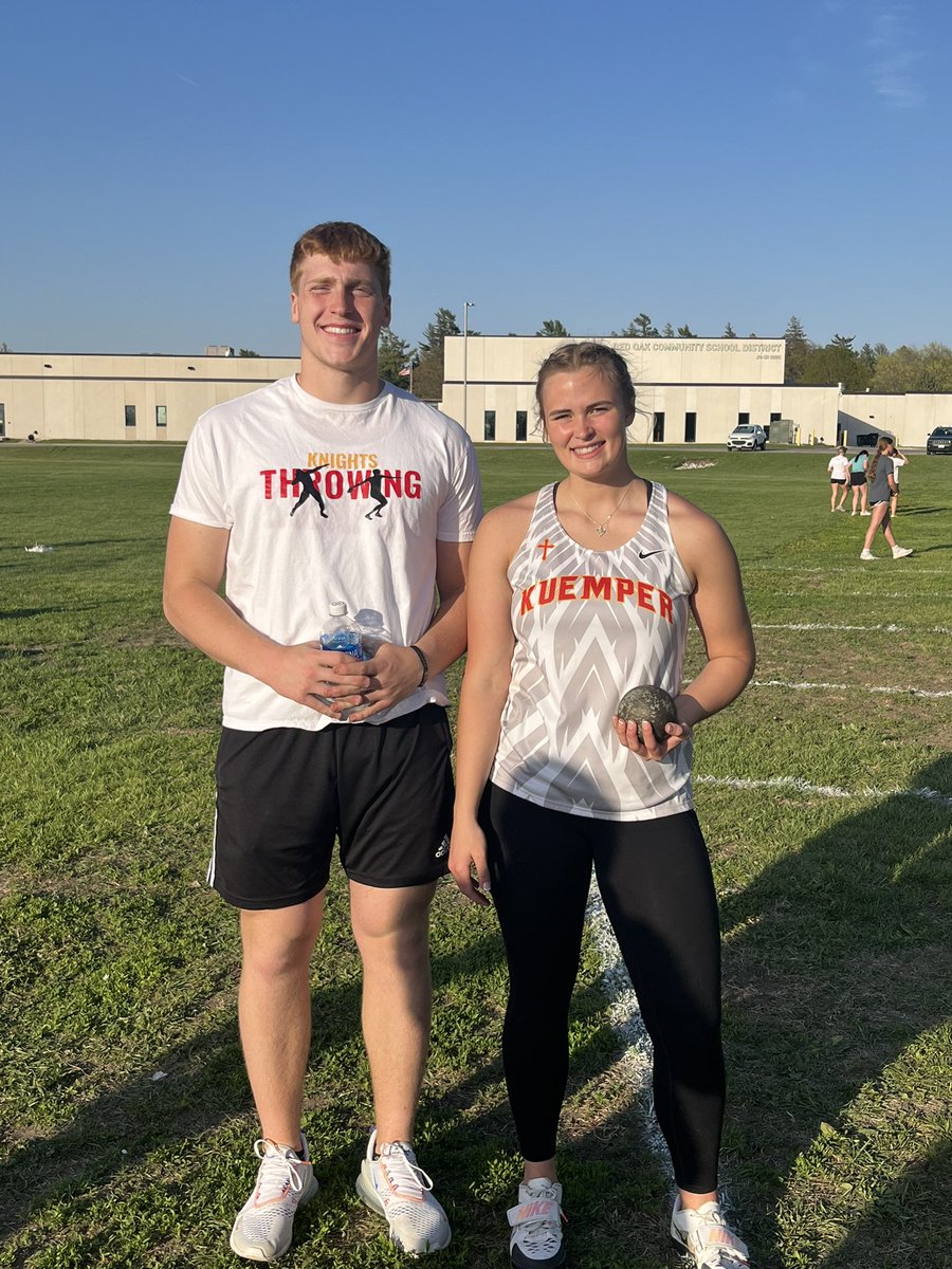 Tom Nelson (@tnels87) on Twitter photo Congratulations to <a href="/_EvanAdams24_/">Evan Adams</a> and <a href="/EllieSibbel/">ellie sibbel</a> on winning conference championships in the discus and shot-put! <a href="/BlueOvalMen/">Knights Boys Track</a> <a href="/blueovalwomen/">Kuemper Girls Track</a> Congratulations to <a href="/_EvanAdams24_/">Evan Adams</a> and <a href="/EllieSibbel/">ellie sibbel</a> on winning conference championships in the discus and shot-put! <a href="/BlueOvalMen/">Knights Boys Track</a> <a href="/blueovalwomen/">Kuemper Girls Track</a>