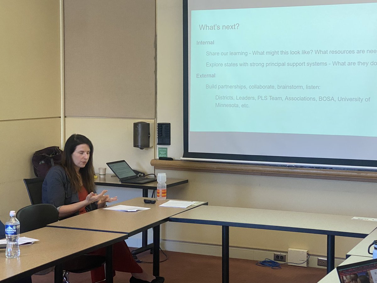 KatiePekel's tweet photo. The amazing work of @henebla of @isd492 on math, Dr. Diana Brown of @SPPS_News on advanced course taking, @elivaught of @MnDeptEd on principal
support and @MrsHoffmannEdu of @TonkaSkippers on elementary intervention. https://t.co/ECowkArU5k