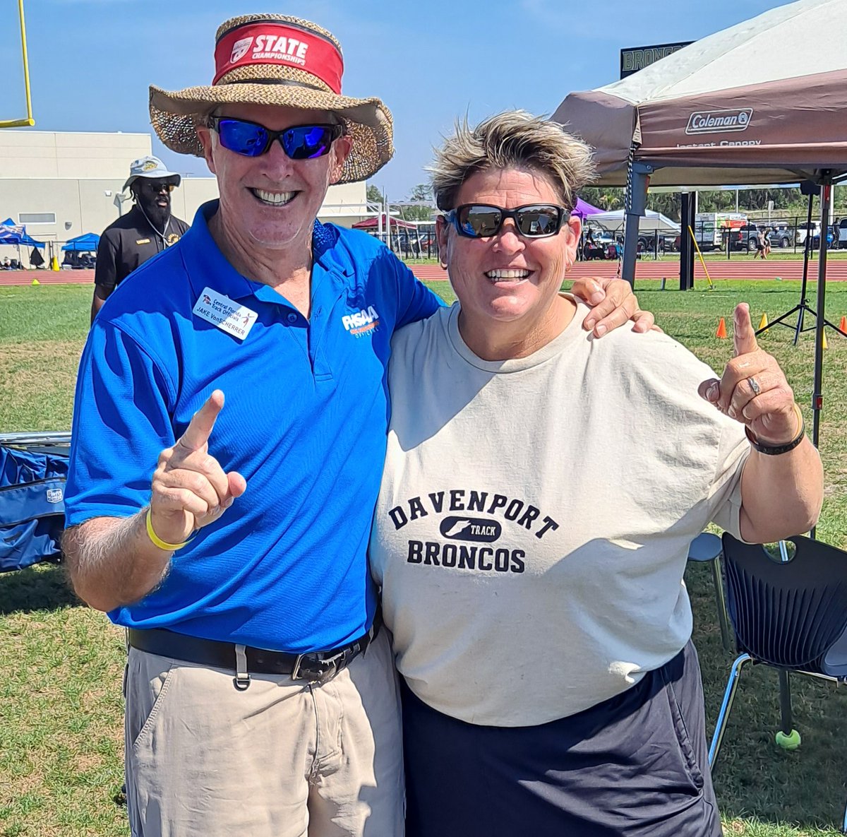 Jake von Scherrer, CMAA The Educational AD Podcast (@jakestouchdown) on Twitter photo Regional Meet at Davenport HS with the GREAT Mel Gables! Living the Dream! <a href="/FHSAA/">FHSAA</a> <a href="/saddleupbroncos/">DHSBRONCOATHLETICS</a> <a href="/DHS_BBN/">Broncos Broadcasting Network</a> <a href="/FACACoach/">FACA</a> <a href="/GCWHSS/">Global Community of Women in High School Sports</a> <a href="/TheCoachJournal/">The Coaches' Journal</a> Regional Meet at Davenport HS with the GREAT Mel Gables! Living the Dream! <a href="/FHSAA/">FHSAA</a> <a href="/saddleupbroncos/">DHSBRONCOATHLETICS</a> <a href="/DHS_BBN/">Broncos Broadcasting Network</a> <a href="/FACACoach/">FACA</a> <a href="/GCWHSS/">Global Community of Women in High School Sports</a> <a href="/TheCoachJournal/">The Coaches' Journal</a>