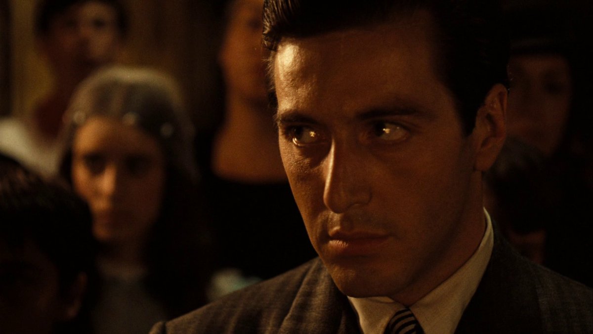 PabloPlanovsky's tweet photo. La transformación de Al Pacino en The Godfather (sobre todo en las primeras dos) es tan sutil, tan precisa, que debe estar entre las mejores actuaciones de la historia del cine. Es impecable. https://t.co/l0Bi6jHprY