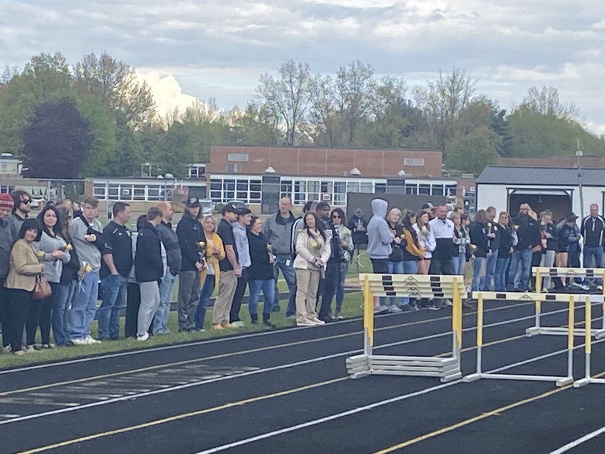 PerryAthletics's tweet photo. Senior night for Track &amp; Field team. Best wishes to all and we thank you for your Panther contributions!  Go Perry!@ThePHSnews @PERRYHS_ @PHSjungle23 https://t.co/5G951FFDn9