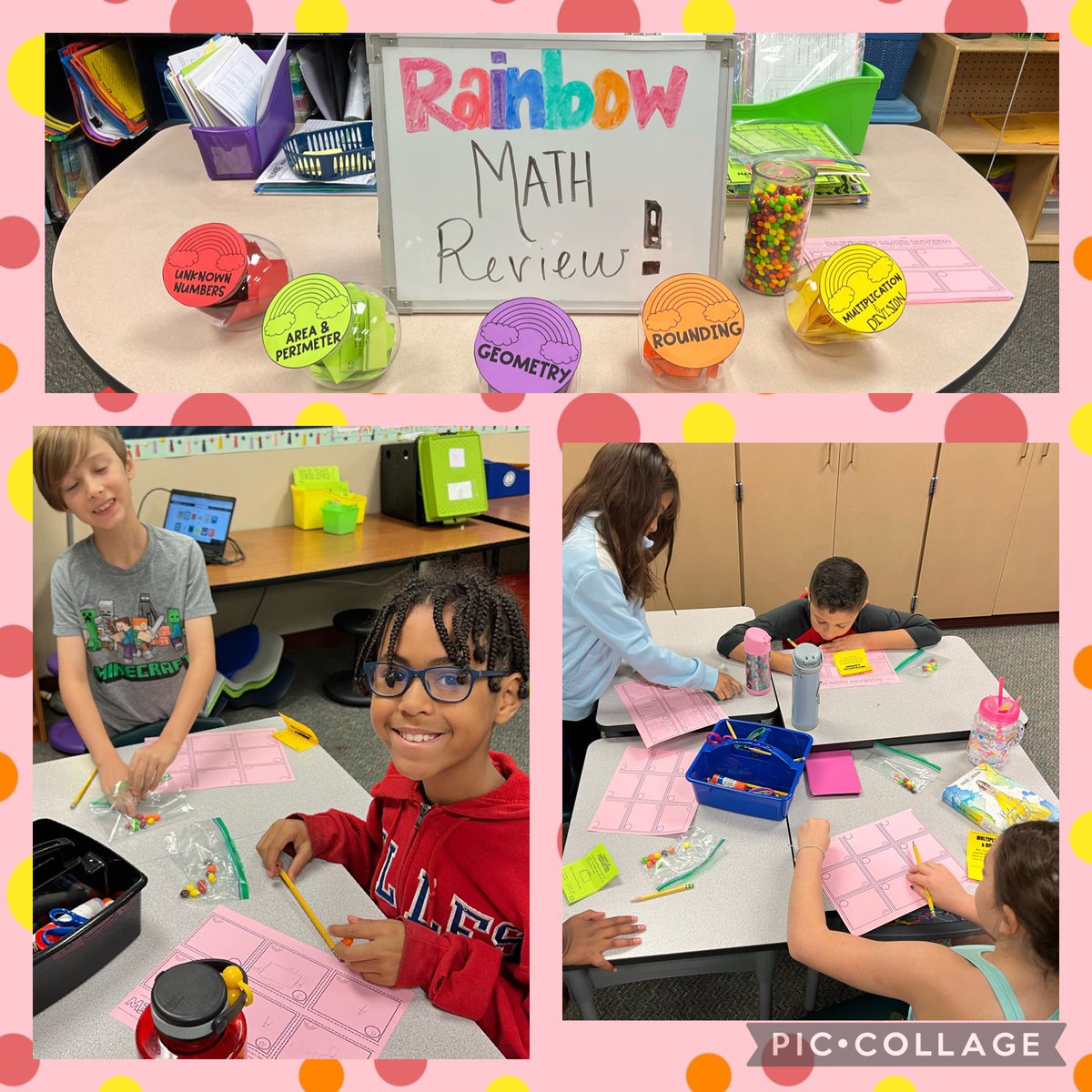 Our Skittle Rainbow Review was a hit. A creative and engaging way to review our math skills. Thanks for sharing @MsKnox_ESE !!!
@HumbleISD_ESE 
#eseSOAR