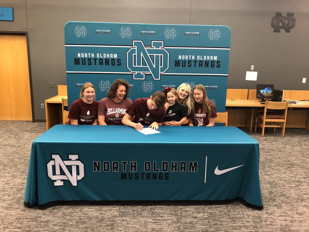 Congratulations to Luke Anderson on signing to play basketball at Bellarmine University.