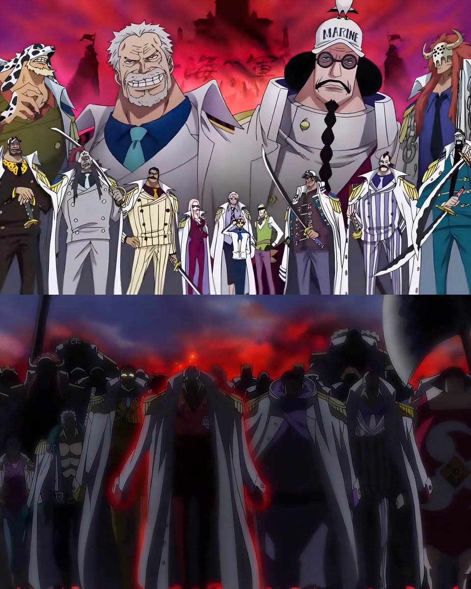 the marines are the greatest antagonist group in all of anime/manga