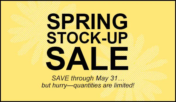 WiscCheeseman's tweet image. Save in our Spring Stock-Up Sale! The sale runs through May 31st...but HURRY, quantities are limited! Shop the sale here: buff.ly/3NxNDuv