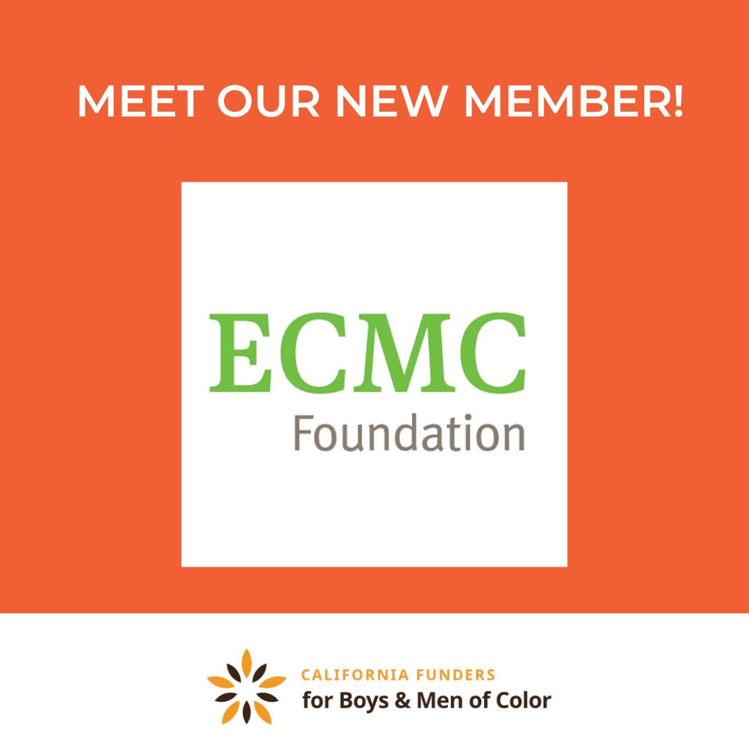 Please join us in welcoming our newest member, <a href="/ECMCFoundation/">ECMC Foundation</a>! The Los Angeles-based, nationally focused foundation works to improve higher education for career success among underserved populations through evidence-based innovation. Learn more.  bit.ly/3VJiUNj