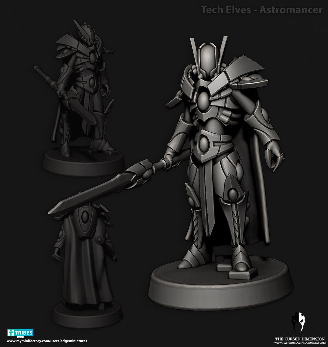 PascalCleroux's tweet photo. Kicking off a new race this month with Tech Elves. Mobile suits, beam weapons, warriors, hover transport and astromancer.
Out now
#tech #elves #techElves #Protoss #Covenant #Eldar #aeldari #wargaming #3dprinting #warhammer #opr #zbrush #hovertank #starcraft #templar #halo https://t.co/kSIus3YeTY