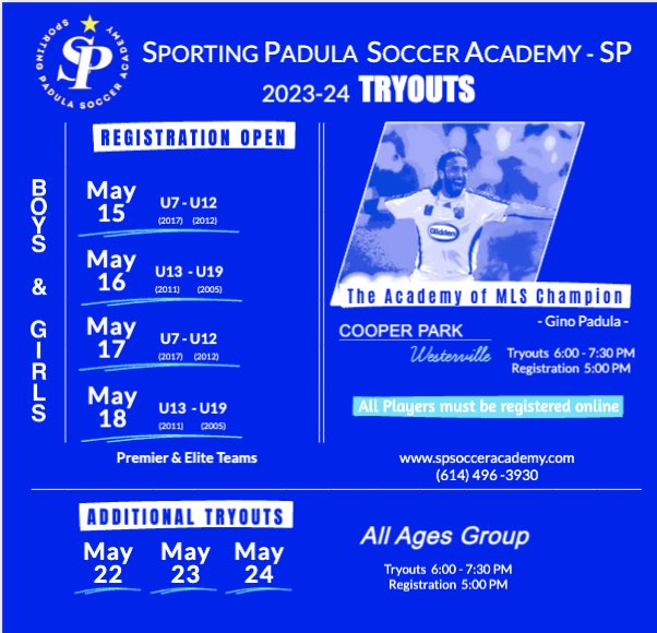 SP Soccer Academy tweet media
