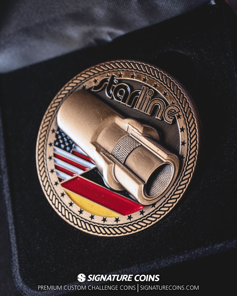 signature_coins's tweet image. Stunning 3D challenge coins made for Progressive Pipeline Management 
.
.
.
#SignatureCoins #Signature #pipelinemanagement #entrepreneurs #trenchlesstechnology #successful #businessowner #branding