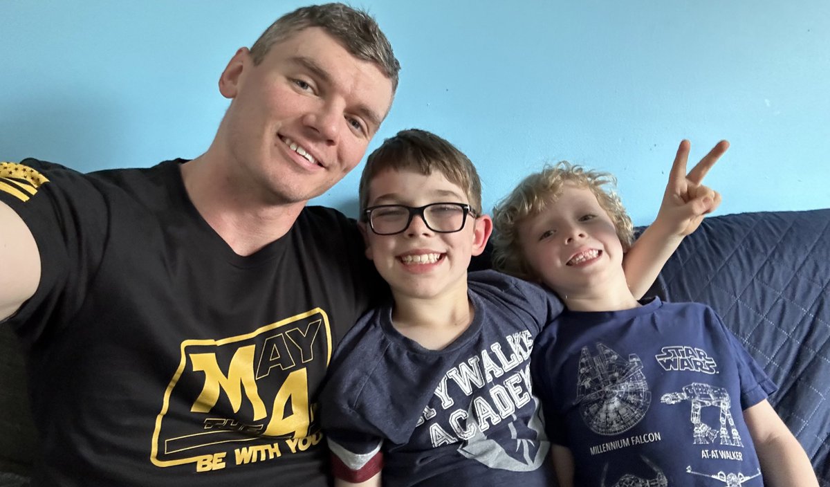 I heard today was kind of a big deal, so we bought some shirts 🙃 

#HappyStarWarsDay Mr. <a href="/MarkHamill/">Mark Hamill</a>, #MayThe4thBeWithYou