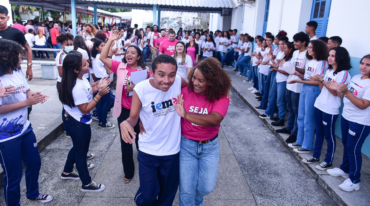 carlosbrandaoma's tweet photo. O @iema_oficial realizou a ação “Pink Shirt Day” para promover o debate sobre a importância de combatermos o bullying, o preconceito e a violência no ambiente escolar. Juntos, estamos fortalecendo a cultura de paz em nossas escolas. https://t.co/5mloXvGcAN