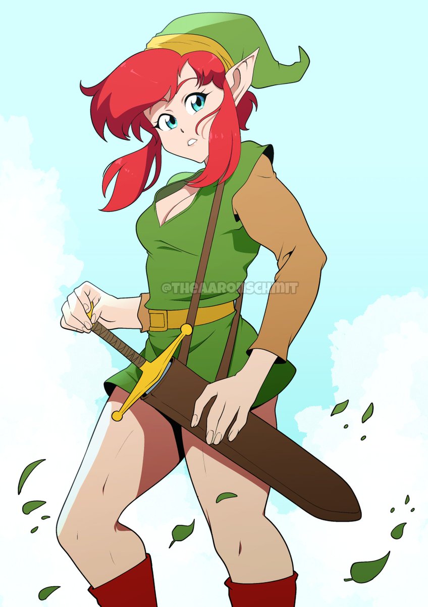 ミドナ 「Since I got Zelda on the brain, here's s」|Aaron Schmitのイラスト