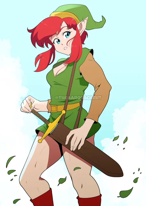 Since I got Zelda on the brain, here's some of my favourite Zelda fanart I've drawn.