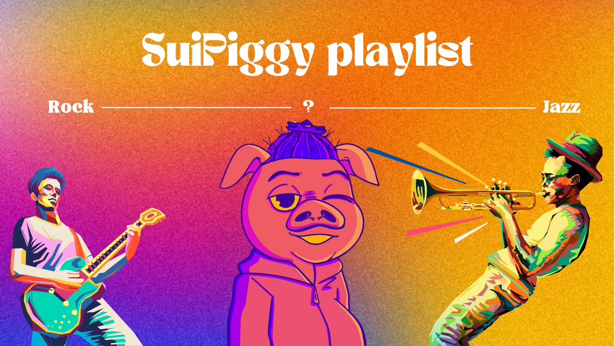 🎵 If our SuiPiggy NFTs had their own theme songs, what would they be? 

Share your ideas and let's create a SuiPiggy playlist together! 🎧

 #SuiPiggy #NFTCommunity #MusicInspiration