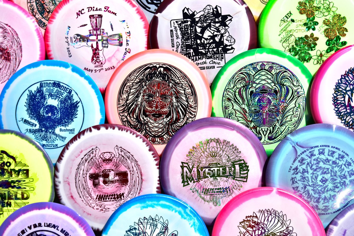 DiscGolfUnited's tweet photo. F2 Update! 🙀 Factory Second Halo Star Discs. Aviar, Boss, Destroyer, Polecat, &amp; More. Plus, Special Deal on F2 Halo Star Roc3. Buy 2 or more &amp; they're only $10.50 apiece! Limited time only. https://t.co/AdHk2q0SYy
#discgolfunited #innovadiscs #innovadiscgolf #disclife https://t.co/VpUeSMxoZF