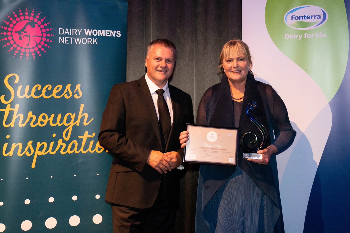 Miles Hurrell (@mwhurrell) on Twitter photo Huge congratulations to Donna Cram, the 2023 <a href="/Fonterra/">Fonterra</a> Dairy Woman of the Year! Donna is an outstanding ambassador for our industry and our Co-op. Her leadership, community engagement and commitment to sustainability represent some of the finest attributes of Kiwi dairy farmers. Huge congratulations to Donna Cram, the 2023 <a href="/Fonterra/">Fonterra</a> Dairy Woman of the Year! Donna is an outstanding ambassador for our industry and our Co-op. Her leadership, community engagement and commitment to sustainability represent some of the finest attributes of Kiwi dairy farmers.