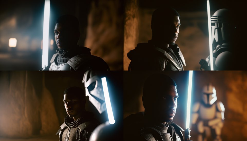 In honor of #StarWarsDay here are some images I made in Midjourney v5.