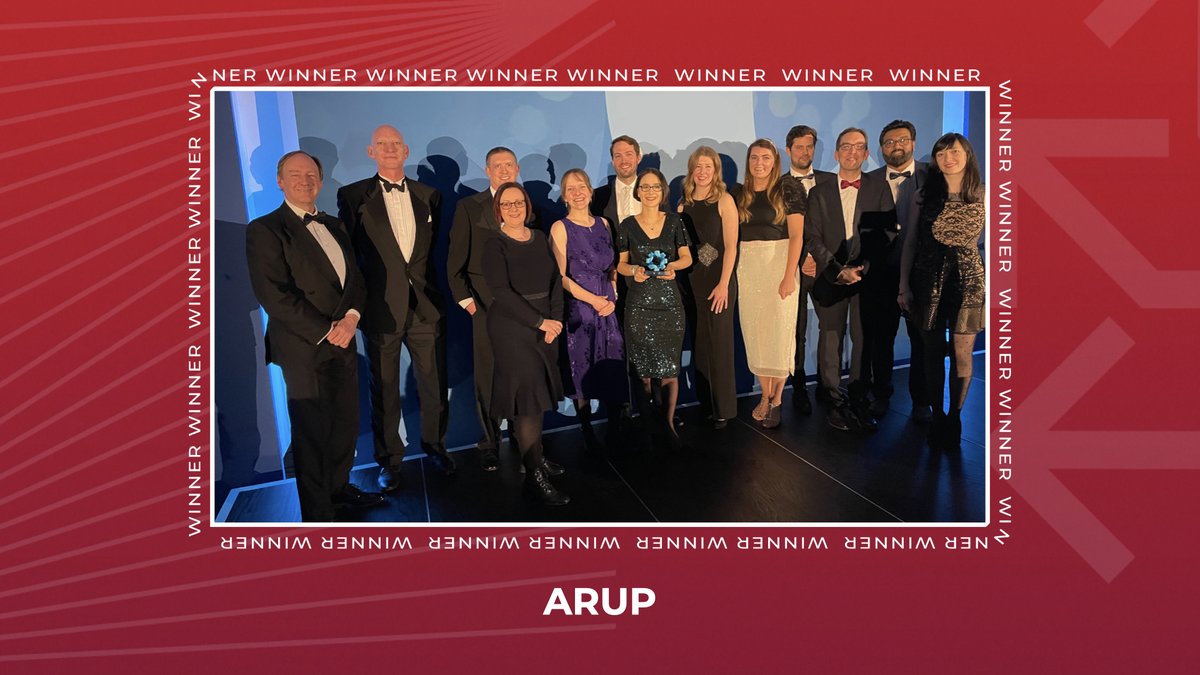 Congratulations to Arup who are the winners of the #PartnershipsAwards Technical Advisor of the Year category - Congrats!