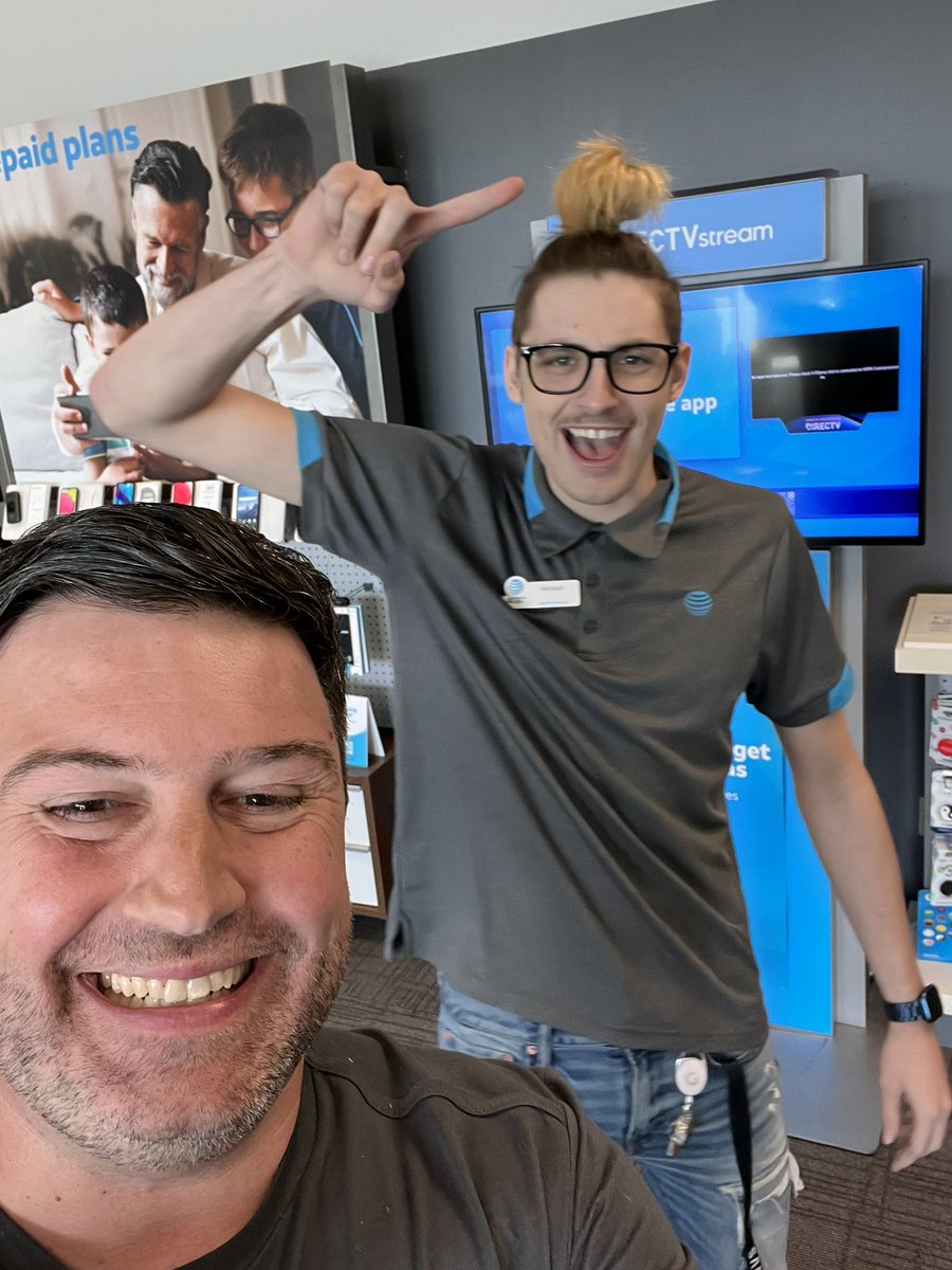 Congratulations to our newest AT&amp;T store manager Michael Shuman located in New Philadelphia Ohio. Please stop by for all of your technology needs. <a href="/Rjbever/">Robert Beveridge</a> <a href="/SeanPayne_ATT/">Sean Payne</a> <a href="/BIGBizDecker/">Eric Decker</a>