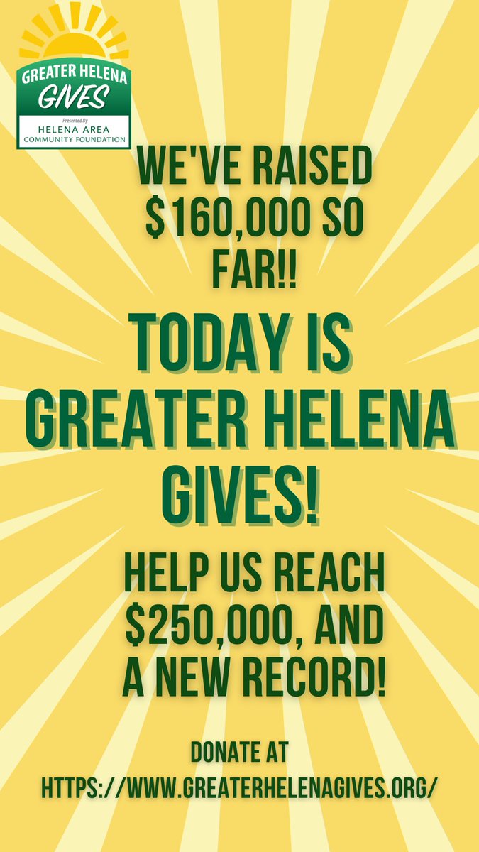 #GreaterHelenaGives