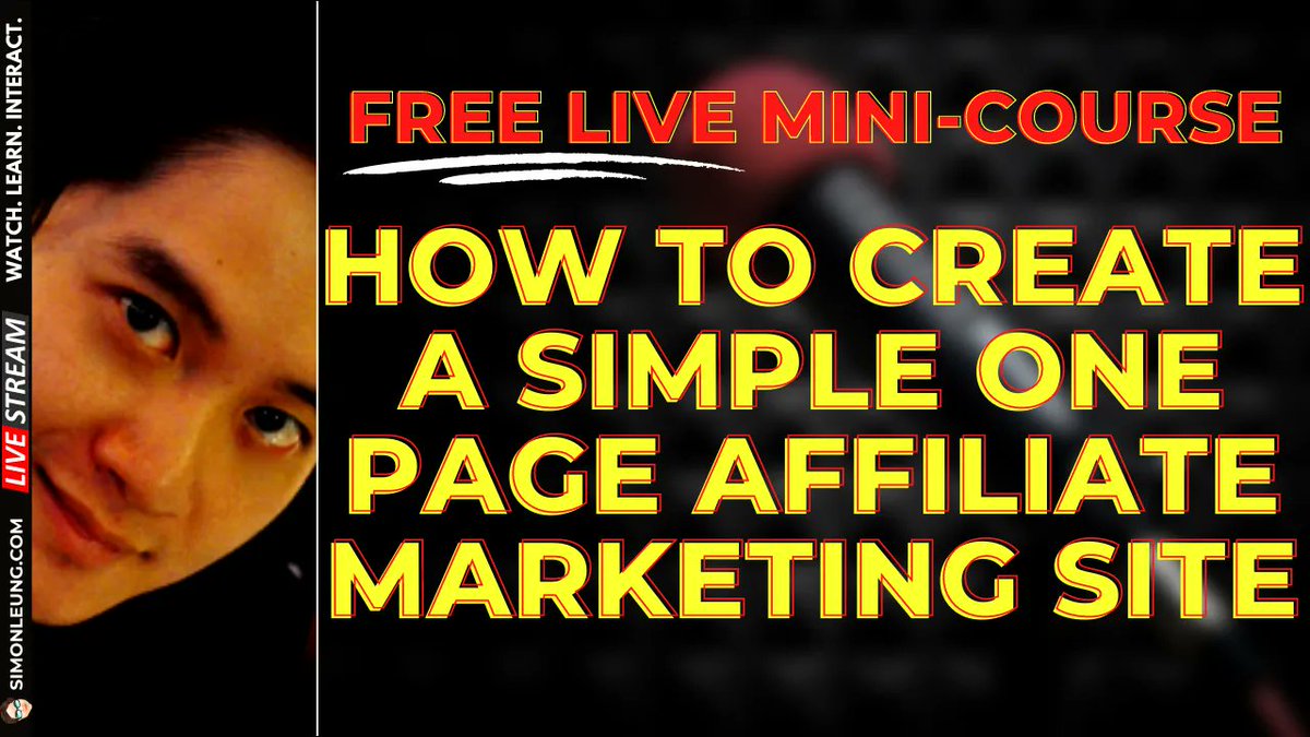 mariahiebert's tweet photo. Join Our Free Complimentary Mini-Course Live Session
https://t.co/kLlVKrt9BZ
How To Create A Simple One-Page Affiliate Marketing Site... For FREE!
#groovefunnels #groovesales #groovekart #groovepay
#groovepages #groovevideo #groovestore https://t.co/Ax9Vi86qJp