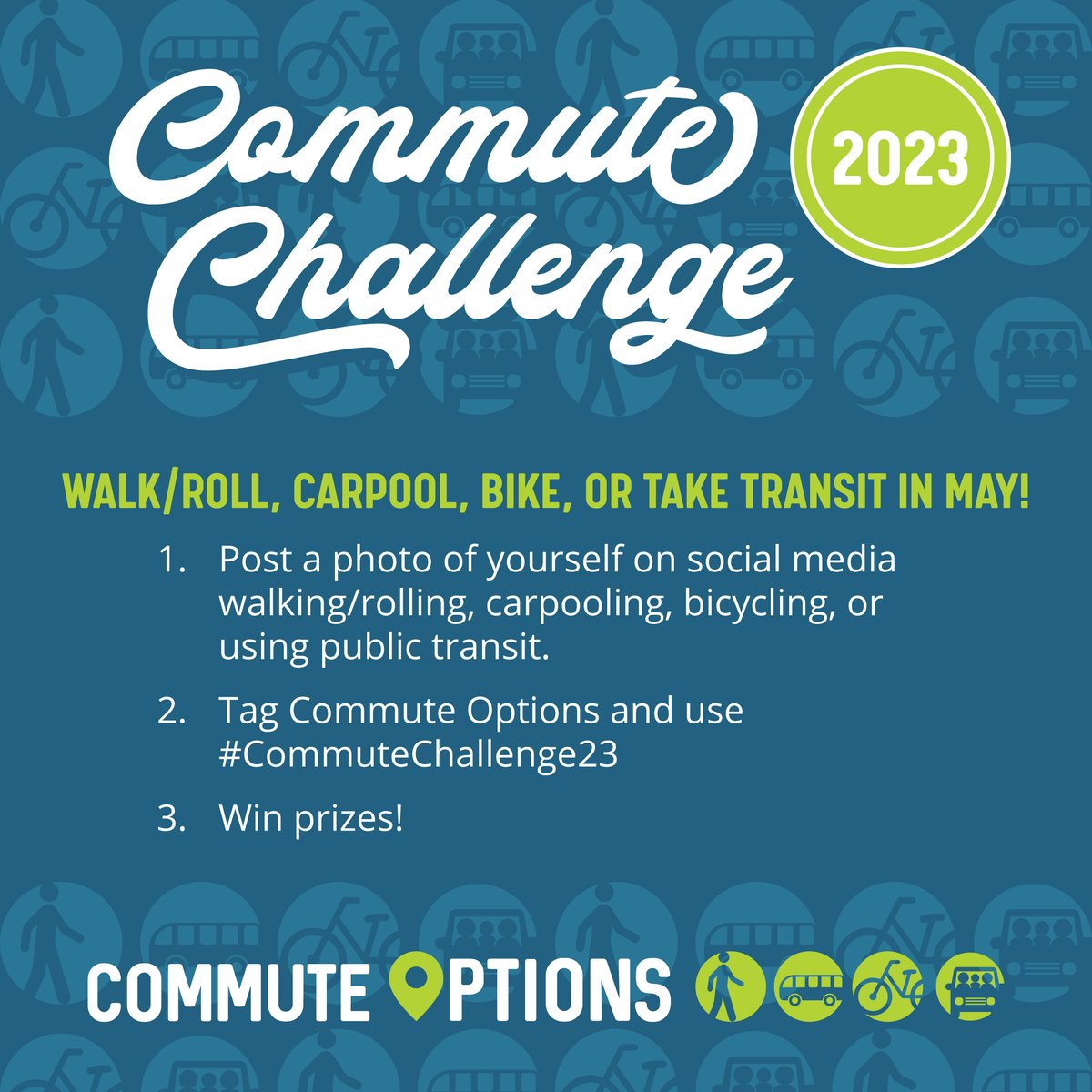 BikePedMemphis's tweet photo. We are partnering with @CommuteOpsMem in May for #CommuteChallenge23! This is an opportunity to create a better Memphis through sustainable transportation. Learn more at https://t.co/7h7KJIUau6 and remember to share your commute. https://t.co/4s01bEdcCk
