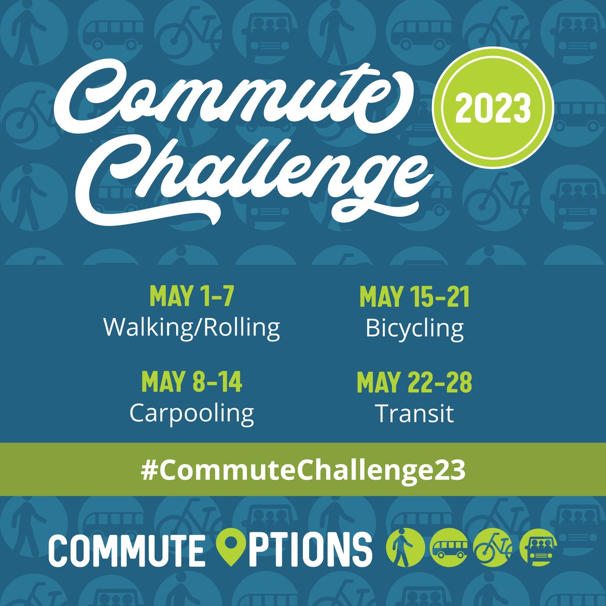 BikePedMemphis's tweet photo. We are partnering with @CommuteOpsMem in May for #CommuteChallenge23! This is an opportunity to create a better Memphis through sustainable transportation. Learn more at https://t.co/7h7KJIUau6 and remember to share your commute. https://t.co/4s01bEdcCk