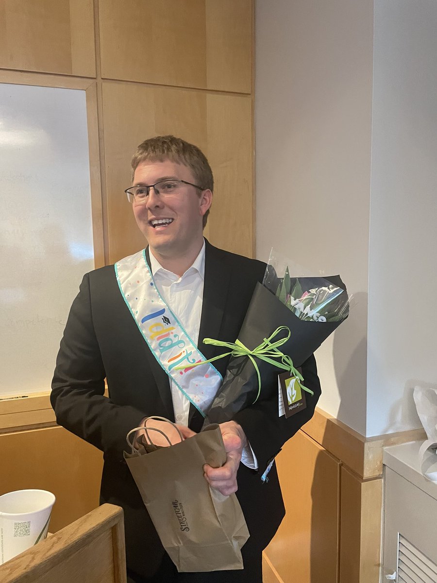 Congrats to Dr. Borchert on a wonderful defense!!! You did it! The final SPACEE defense of the season 🎉🎉🎉