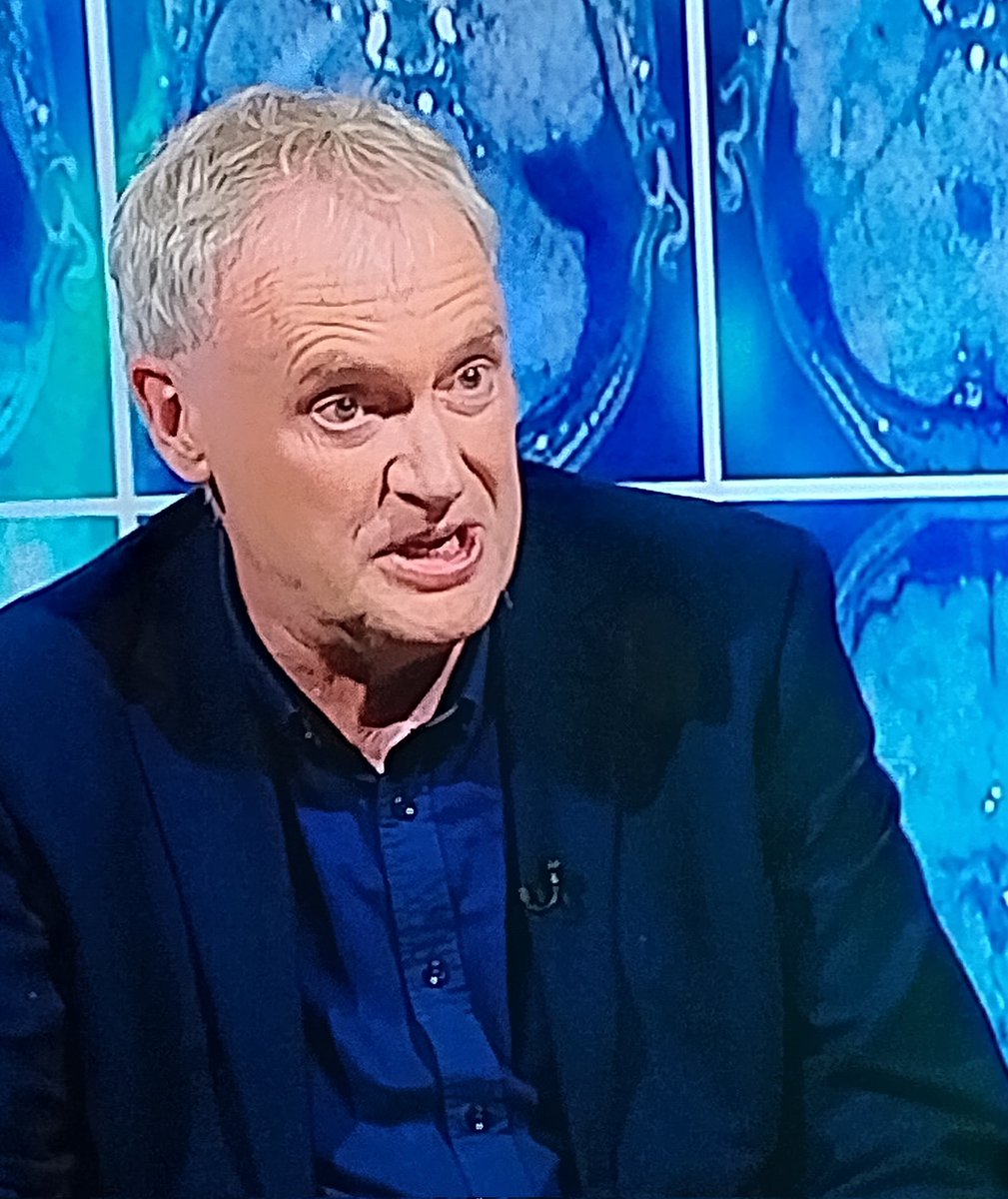 JoeSeward1's tweet photo. I see RTE wheeled out Luke O'Neill on @RTE_PrimeTime again tonight .
He's been on RTE so much since Covid that you wouldn't be surprised to see him get the Late Late Show Gig (Perish the thought)
#RTEPT
#primetime
#LukeONeill
#LateLateShow https://t.co/Wmuw6oaNRP