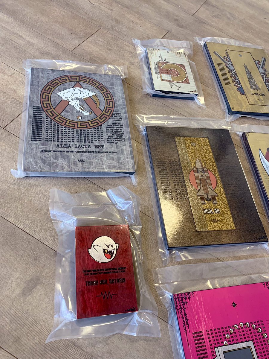 every totem contains real #bitcoin via <a href="/OPENDIME/">OPENDIME®</a> single use USB wallet