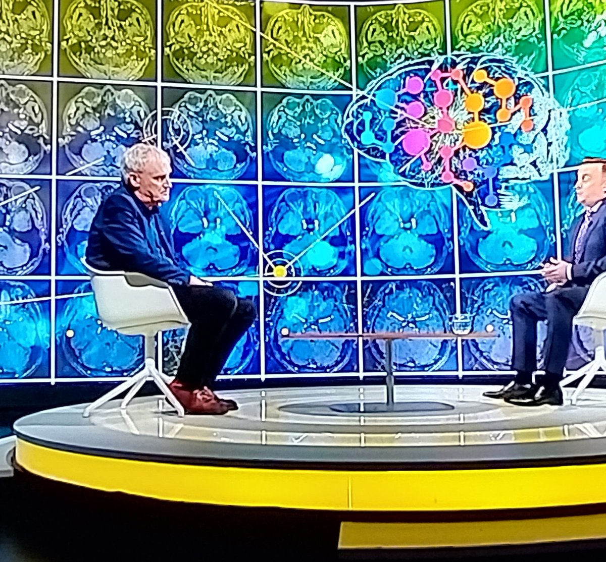 JoeSeward1's tweet photo. I see RTE wheeled out Luke O'Neill on @RTE_PrimeTime again tonight .
He's been on RTE so much since Covid that you wouldn't be surprised to see him get the Late Late Show Gig (Perish the thought)
#RTEPT
#primetime
#LukeONeill
#LateLateShow https://t.co/Wmuw6oaNRP