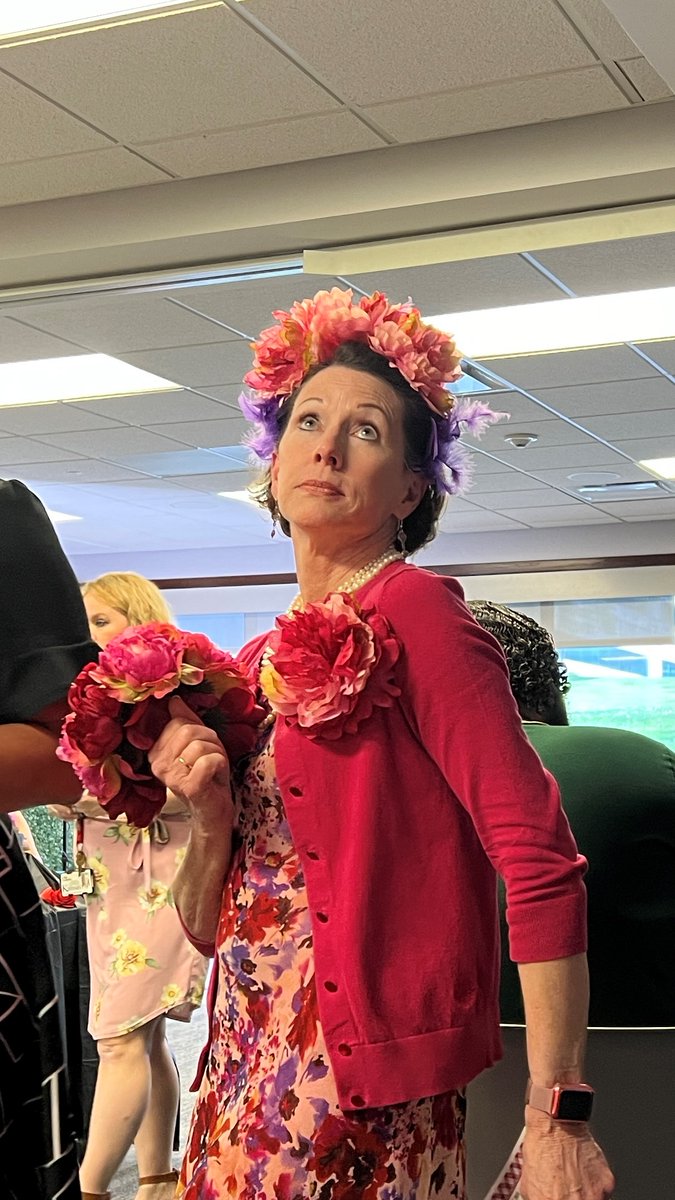 KSinsurancedept's tweet photo. We had a blast at our own #KentuckyDerby Party yesterday, thanks to our DOIng Good Committee! The event featured a competition for the best hat. Proceeds for the event go to Doorstep, Inc. #ksleg #ksgov #ksins #kansas #insurance #securities https://t.co/BQoiEfHCQk