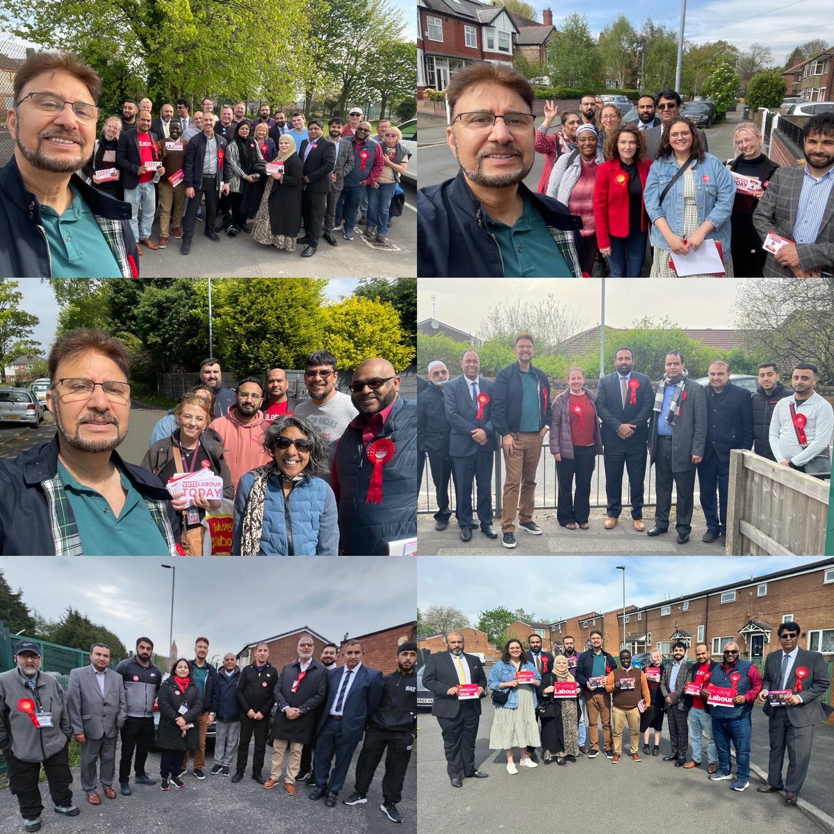 The polls are now closed! ⏱️ It was great seeing so many strong Labour candidates across the city & so many residents who support Labour’s vision. Pleased I could join @FallowfieldLab, @MossSideLabour, @WhalleyRangeLab, @LabourArdwick, @ancoats_beswick & @BoltonLabour 🌹