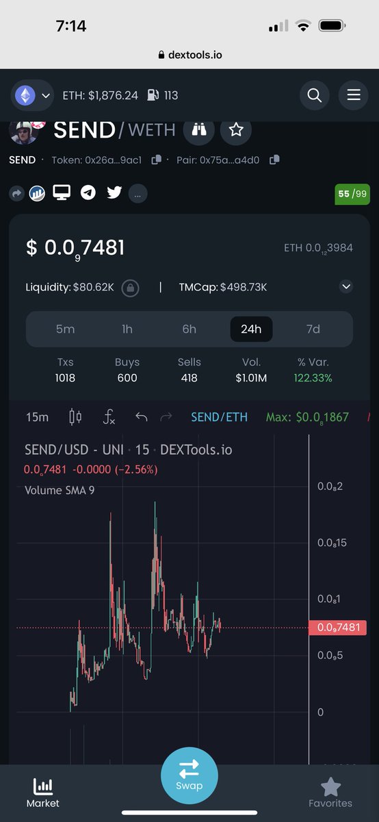 palletjacker69's tweet photo. GM wake up every morning and $SEND it into so many degen plays

https://t.co/14PDntEYtN

https://t.co/LSQ69igRct https://t.co/w61yYkH5ya