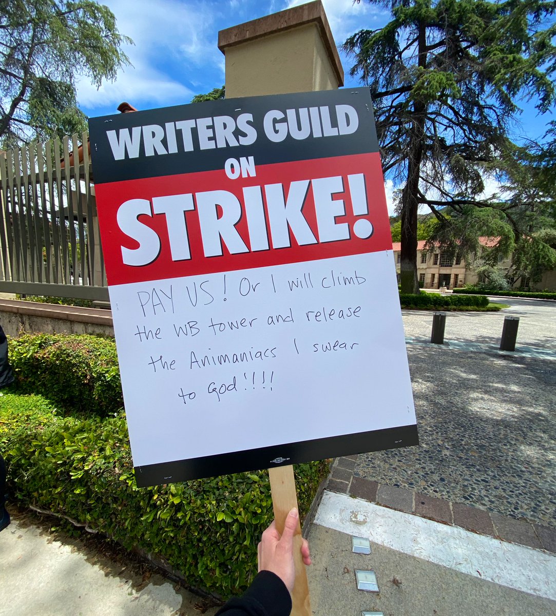 I intend on making my signs slightly more unhinged every day