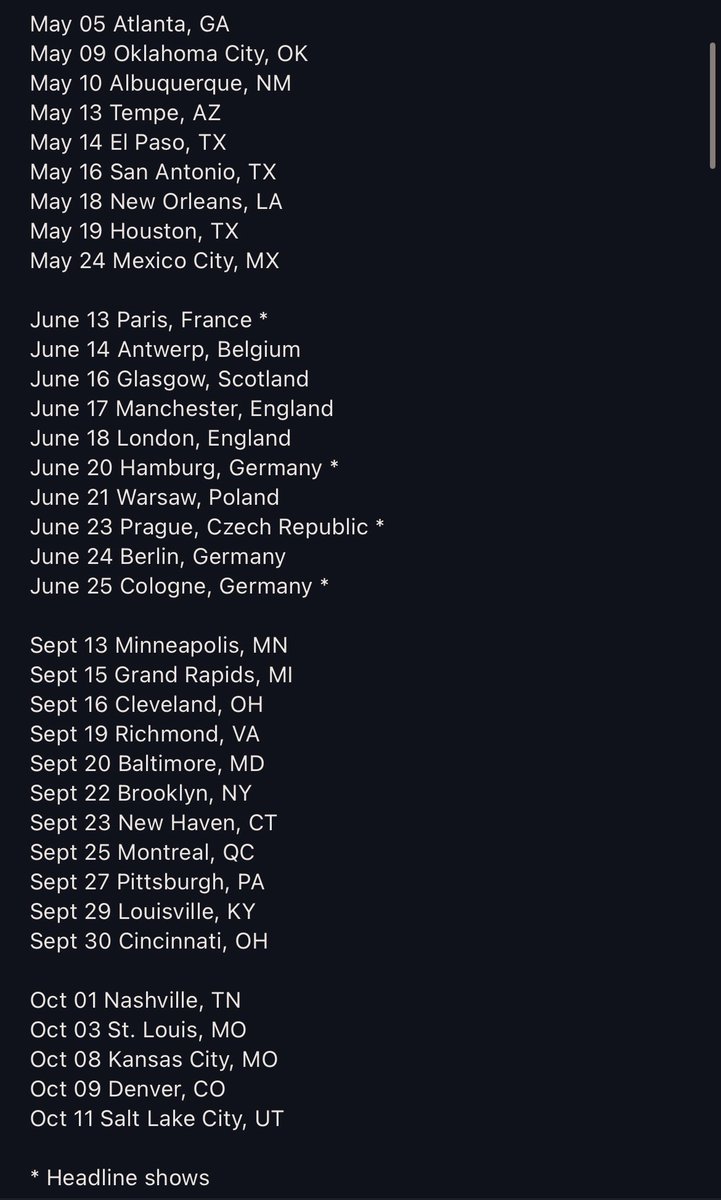 MarfredRL's tweet photo. @themarsvolta tour with @TeriGendrBendr starts tomorrow. It’s going to be a busy year. Which city will you be joining us? https://t.co/go1cMe5qSG