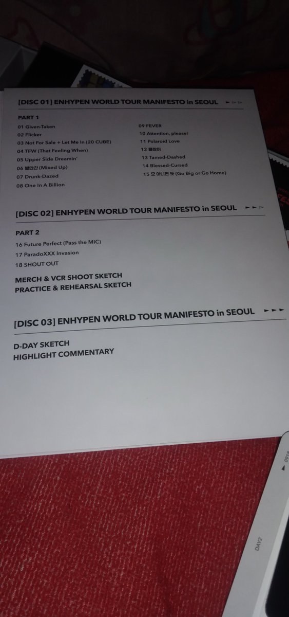 wts enhypen manifesto dvd 
digipack

P450
payo only
onhand