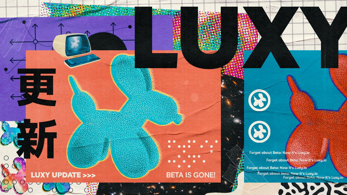 Luxy.io on Twitter "You guys waited... and here it is! 🔥🤩 Luxy is
