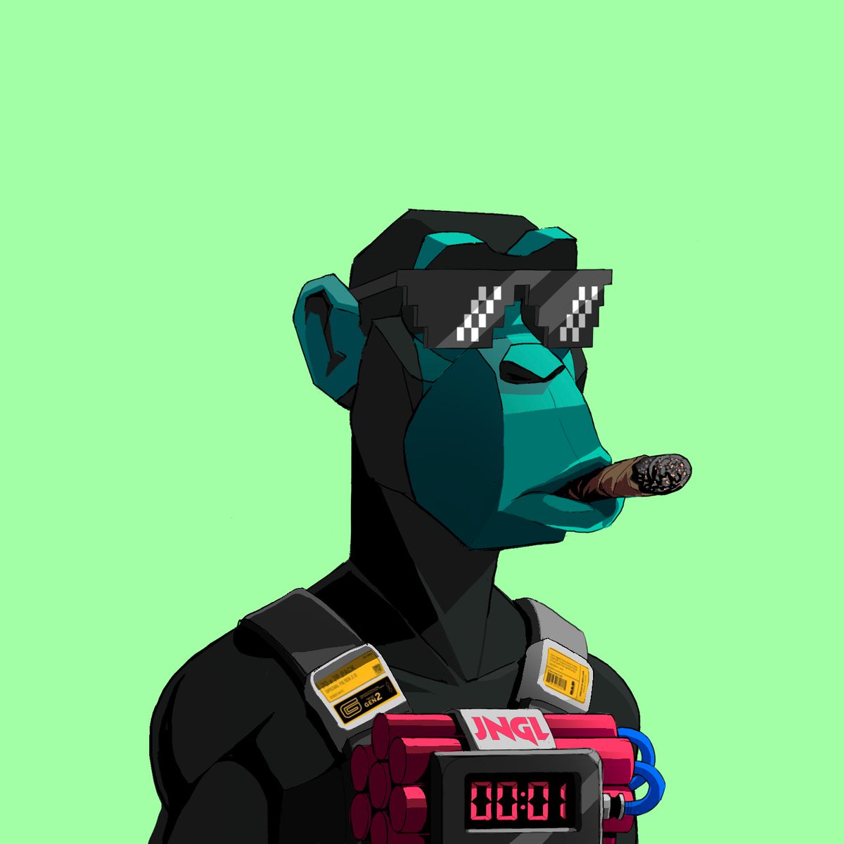 It's never too late to be what you might've been...

#ciggymanquotes 

#nft #cryptoart #digitalart #blockchain #CryptoCollectibles #nonfungible #Crypto #quotes #quotesoftheday 

<a href="/Primatesnft/">Primates🌿</a>

#primates #NFTs