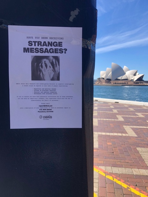 SeerSagacious's tweet photo. This stuff seems to appearing everywhere, I saw these posters at the Opera House, Luna Park, in a couple of Sydney Suburbs and The Rocks, WTF is going on
#DBRIS #WTF #WEIRD #HUH https://t.co/Kk5wmqYjnv