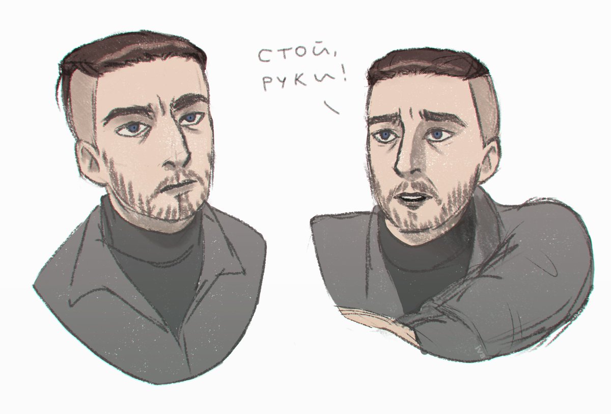 Витя психопат 
хмурый и взволнованный Серёжа  
что ещё нужно для счастья 

 | #atomichearth  #atomic_heart #нечаев #СергейНечаев #ВикторПетров |