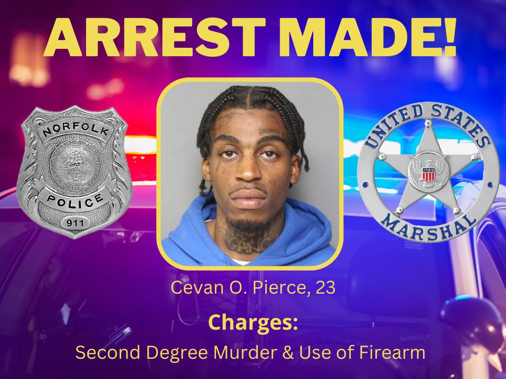 Norfolk Police Dept on Twitter " NPD & USMarshalsHQ have arrested